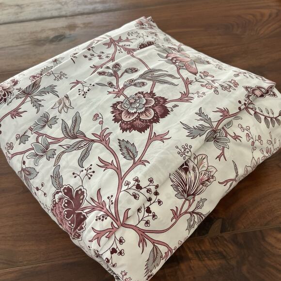 Ikea Sprangort Country Floral Duvet Cover & 2x Pillowcase Shams King - Picture 1 of 7